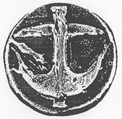 Илл. 37. Монета Аполлонии Понтики, V в. до н.э.