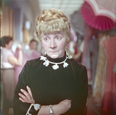 Почему вы высказываетесь? Вы же не член худсовета... Советская девушка должна смело ходить в том, что мы внедряем.